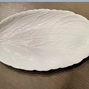 WILLIAMS-SONOMA LARGE OVAL LETTUCE PLATTER